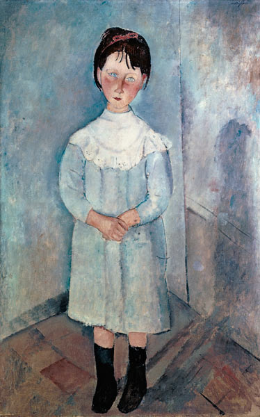 A.Modigliani, Girl in blue a Amadeo Modigliani