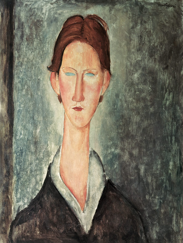 Portrait of a Student a Amadeo Modigliani