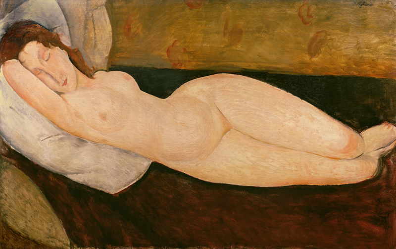 Modigliani / Reclining Nude / 1919 a Amadeo Modigliani