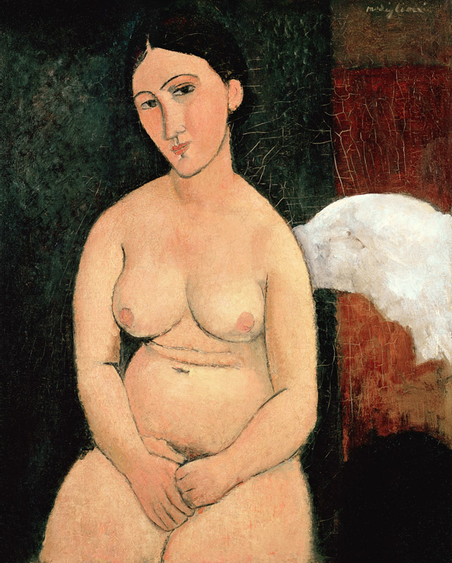 Seated Nude a Amadeo Modigliani