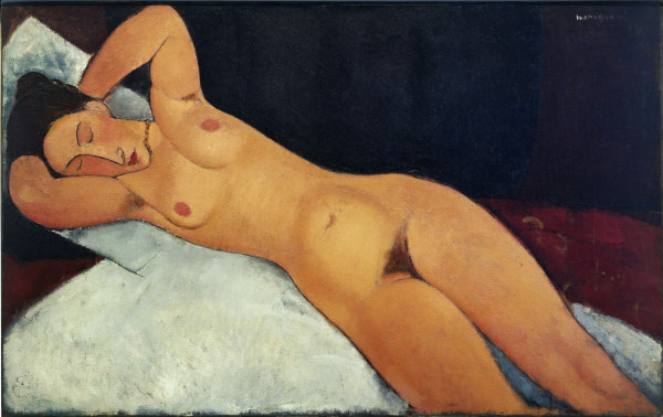 A.Modigliani, Akt a Amadeo Modigliani