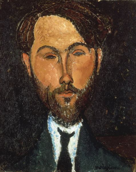 A.Modigliani, Leopold Zborowski, 1917. a Amadeo Modigliani