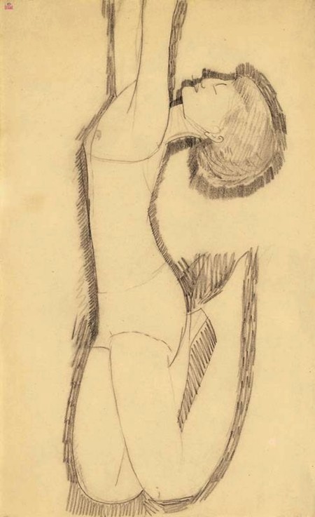 Anna Akhmatova as Acrobat a Amadeo Modigliani