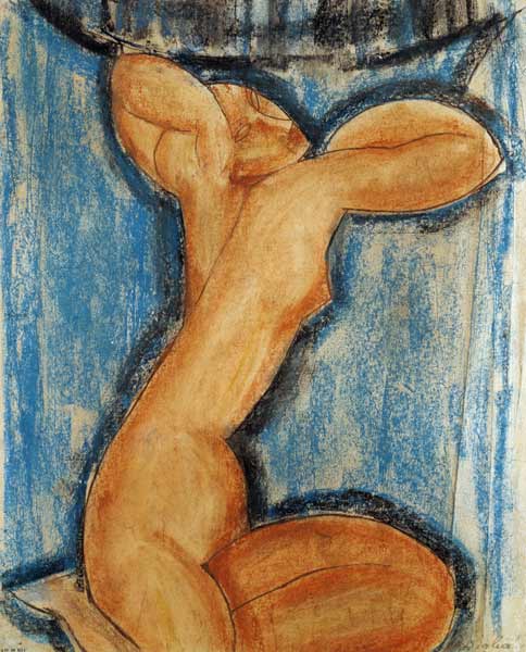 Caryatid a Amadeo Modigliani