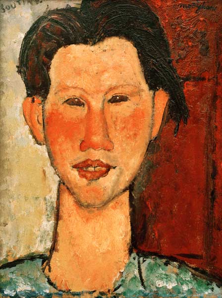 Chaim Soutine 1915/ painting/ Modigliani a Amadeo Modigliani