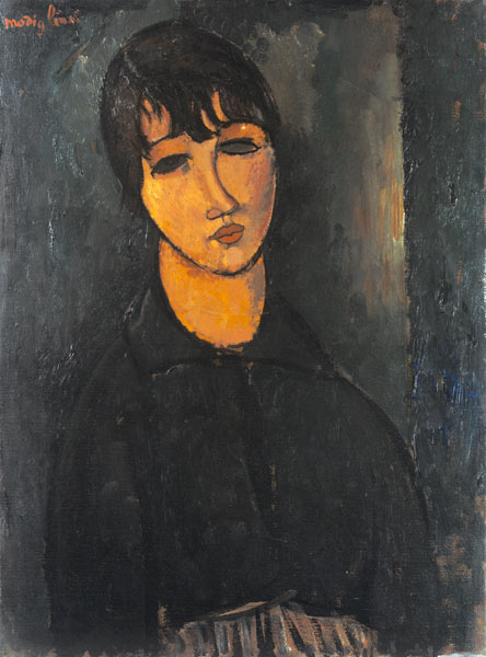 Portrait of a servant. a Amadeo Modigliani