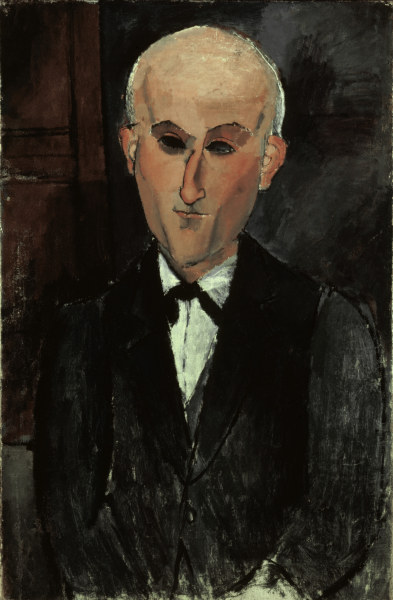 Max Jacob / Modigliani painting / 1916 a Amadeo Modigliani