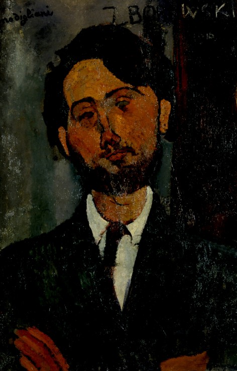 Portrait of Léopold Zborowski a Amadeo Modigliani