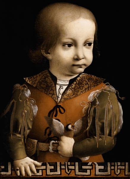 Francesco Sforza as a Child a Ambrogio de Predis
