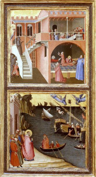 St.Nicholas a Ambrogio Lorenzetti