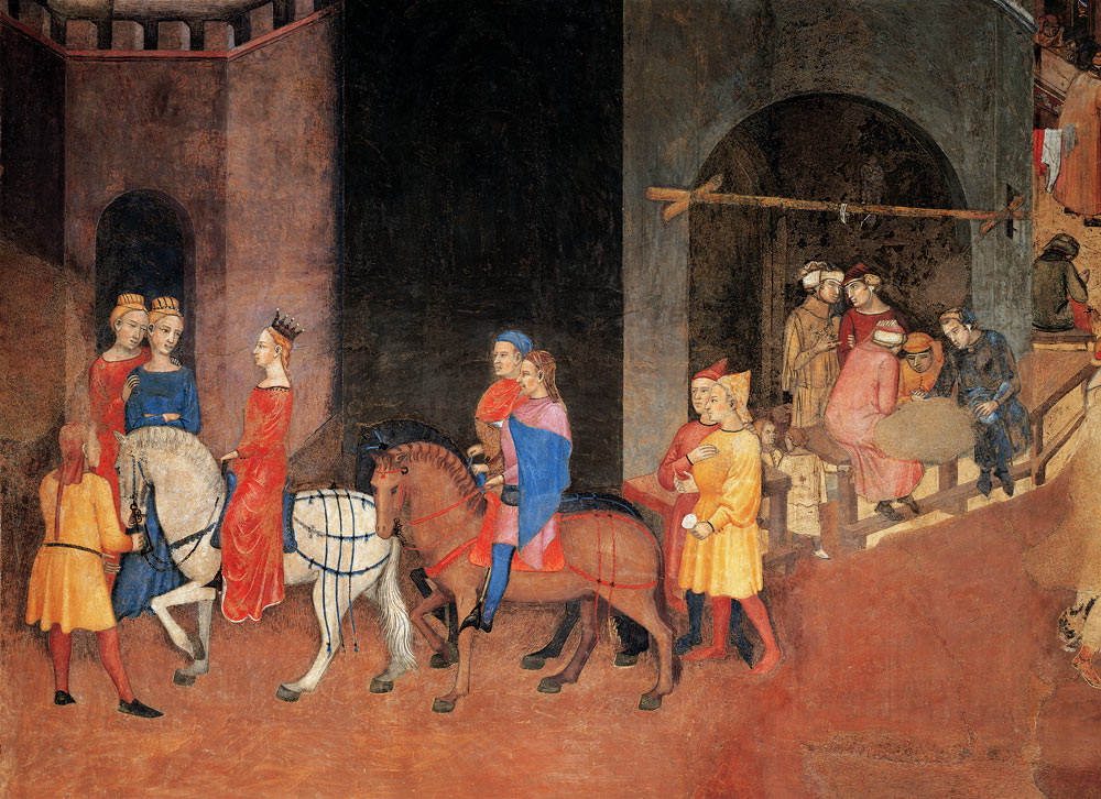 Buon Governo, Bridal Proc. a Ambrogio Lorenzetti