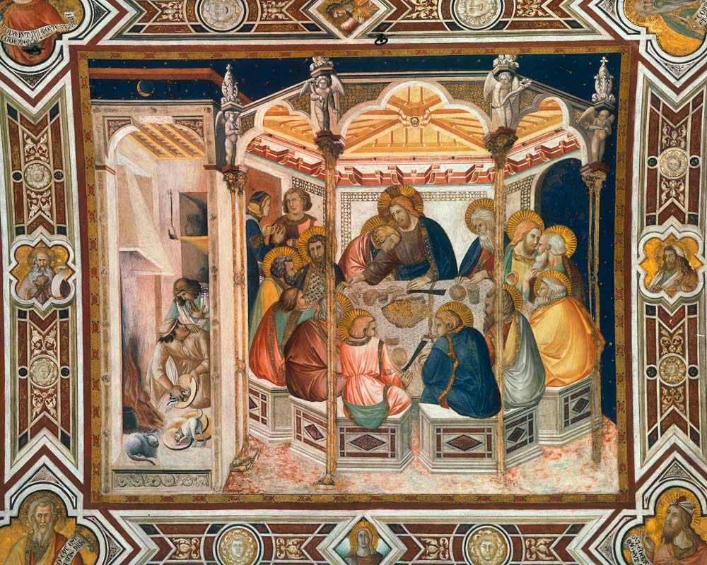 Das Abendmahl a Ambrogio Lorenzetti