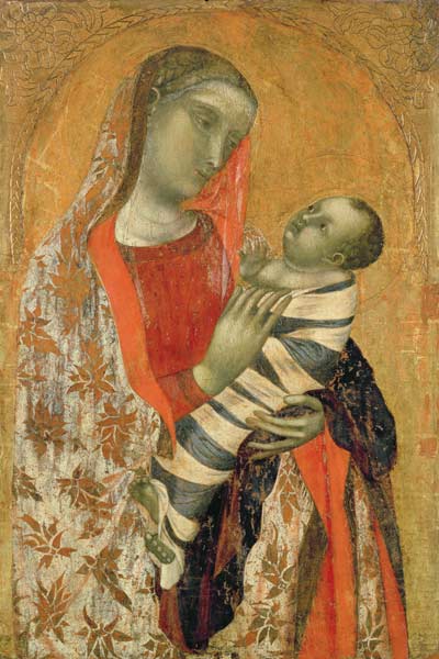 Madonna & Child a Ambrogio Lorenzetti