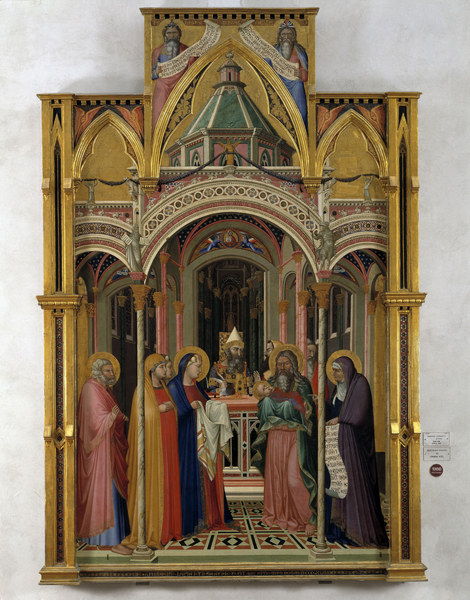 Presentation in Temple a Ambrogio Lorenzetti