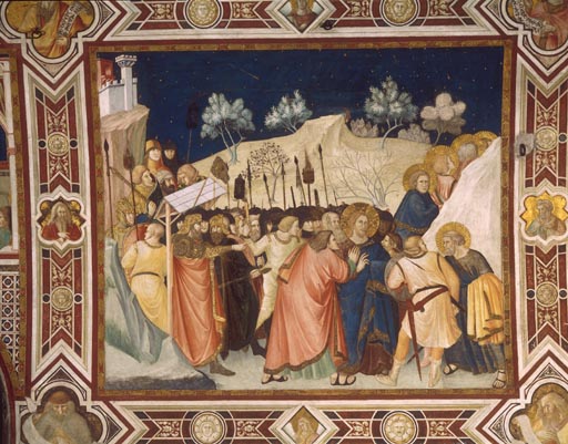 Die Gefangenahme Christi a Ambrogio Lorenzetti