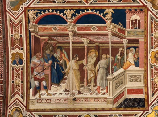 Die Geisselung Christi a Ambrogio Lorenzetti