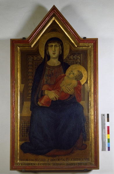 Madonna of Vico lAbate a Ambrogio Lorenzetti