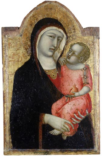 Maria mit Kind a Ambrogio Lorenzetti