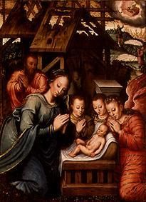 The birth Christi. a Ambrosius Benson