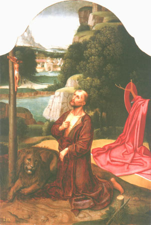 Holy Hieronymus a Ambrosius Benson