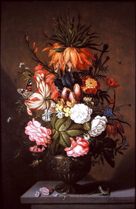 Still Life of Assorted Flowers a Ambrosius Bosschaert