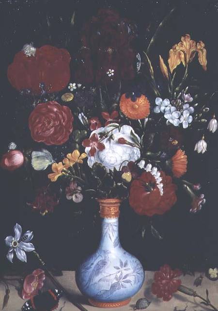 Still life with flowers a Ambrosius Bosschaert