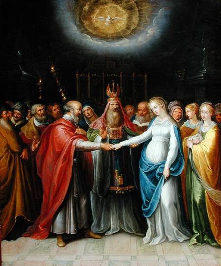 Betrothal of the Virgin a Ambrosius II Francken or Franck