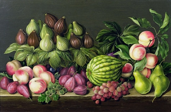 Figs, melon and gooseberries a  Amelia  Kleiser