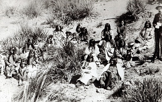 The last of the escapees after the final rout of Geronimo a American Photographer