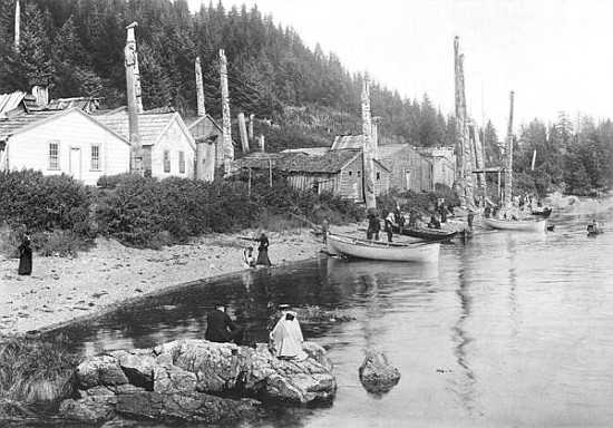 Village in Alaska, c.1900 a American Photographer