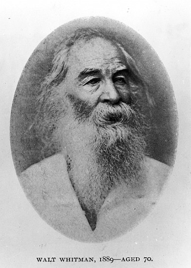 Walt Whitman, photographed in 1889 a American Photographer