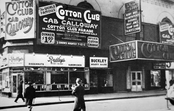 The Cotton Club in Harlem, New York City, c.1930 (b/w photo) a American Photographer, (20th century)