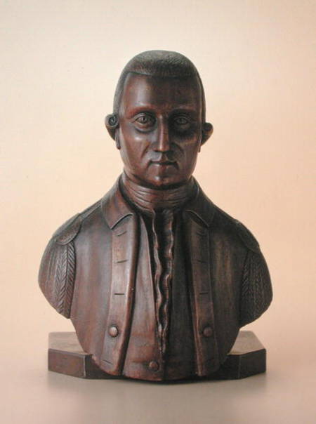 Portrait bust of George Washington (1732-99) a Scuola Americana