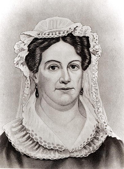 Rachel Jackson, from ''The Ladies of the White House'' Laura Carter Holloway Langford; engraved by J a Scuola Americana