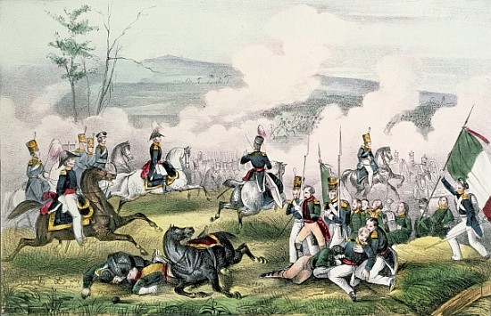 The Battle of Palo Alto, California, 8th May 1846 a Scuola Americana