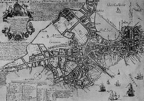 Plan of Boston, New England