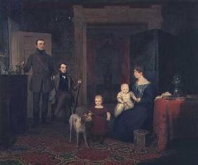 Portrait of the Van Cortland Family