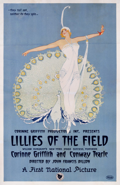 Poster advertising the film 'Lillies of the Field', printed by Ritchey a American School, (20th century)