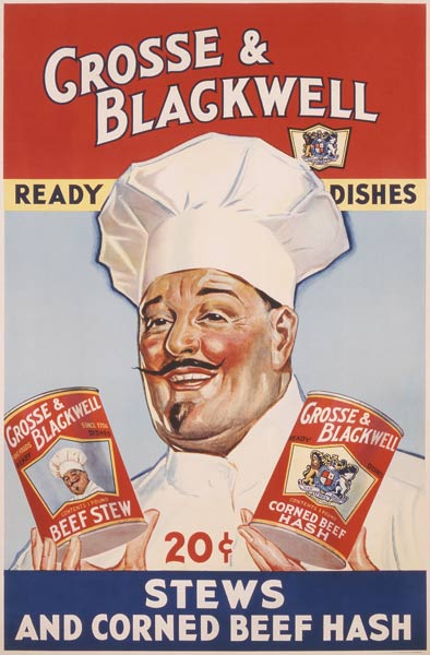 Advertisement for Crosse & Blackwell Ready Dishes, printed by The American Litho Co., New York a American School, (20th century)