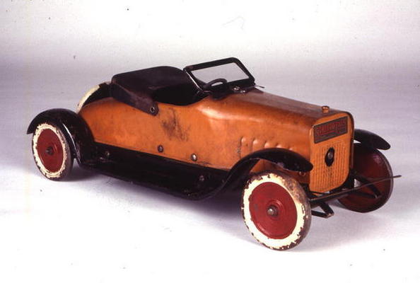 Toy Roadster, c.1920 (tin) a American School, (20th century)