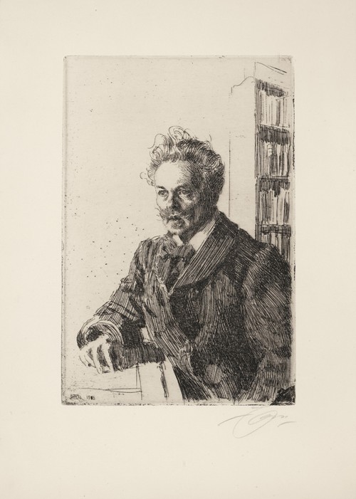 August Strindberg a Anders Leonard Zorn
