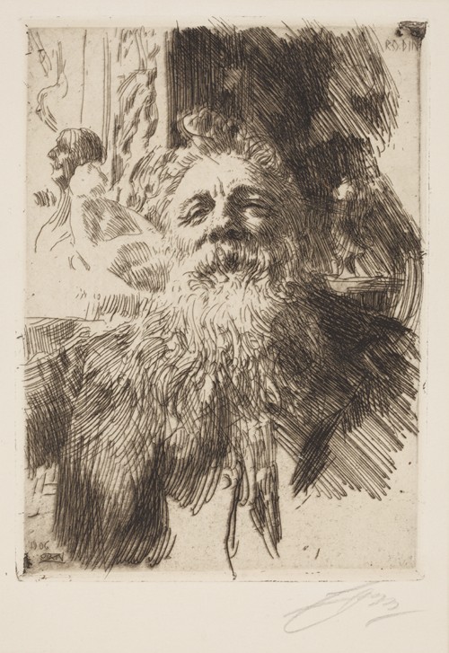 Auguste Rodin a Anders Leonard Zorn