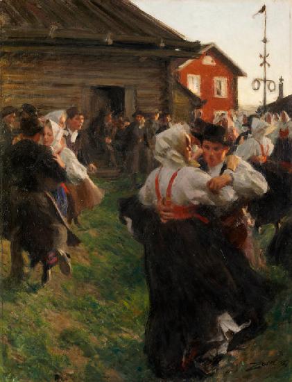 Anders Zorn, Mittsommertanz / 1903