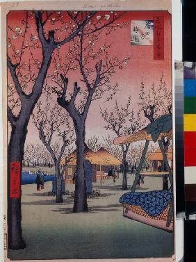 The Plum Orchard at Kamata (One Hundred Famous Views of Edo)