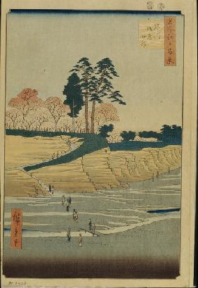 Palace Hill in Shinagawa (One Hundred Famous Views of Edo)