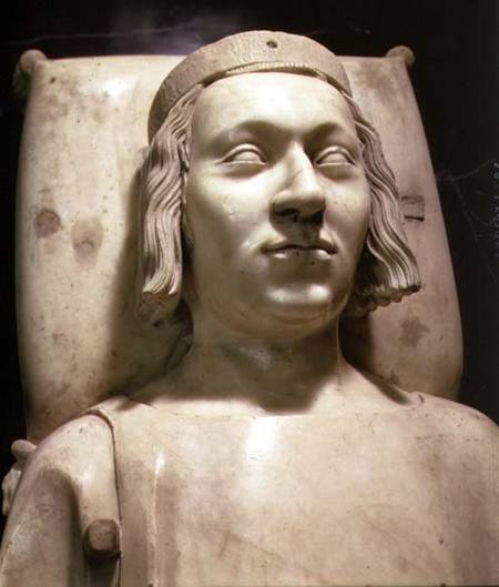 Charles V the 'Wise' (1338-80) tomb effigy a Andre Beauneveu