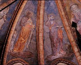 St Matthew and St Mark, from Vault of the Apse in the Chapel of St Tarasius