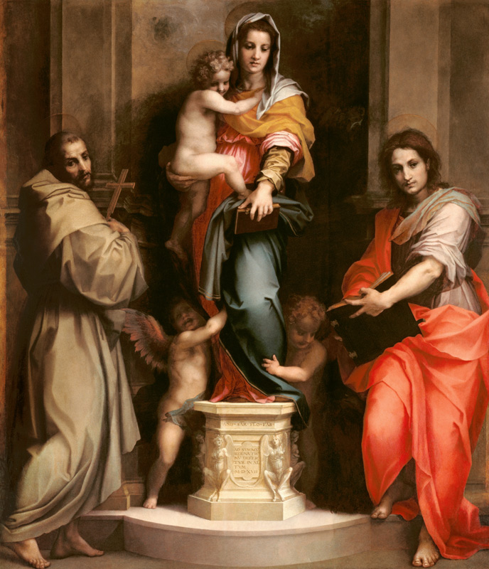 Madonna of the Harpies (Madonna delle Arpie) a Andrea del Sarto