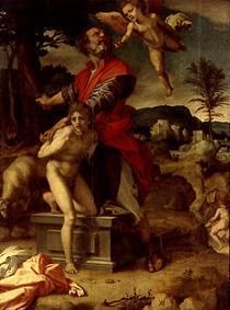 The Abraham's victim a Andrea del Sarto