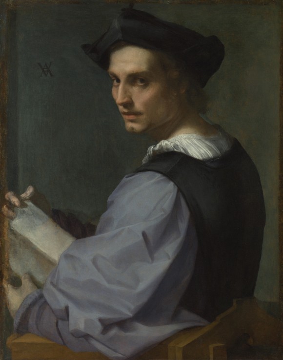 Portrait of a Young Man a Andrea del Sarto